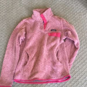 pink furry patagonia